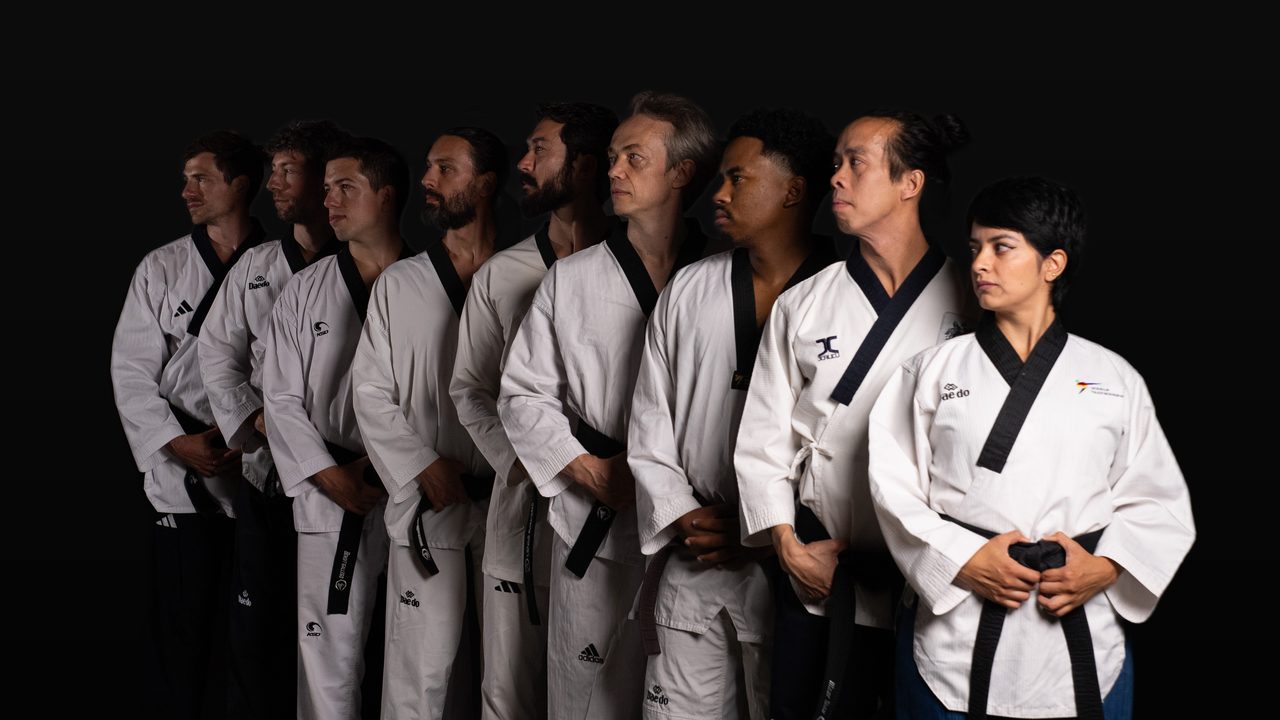 L'équipe d'enseignants du Dojeon Taekwondo Lyon